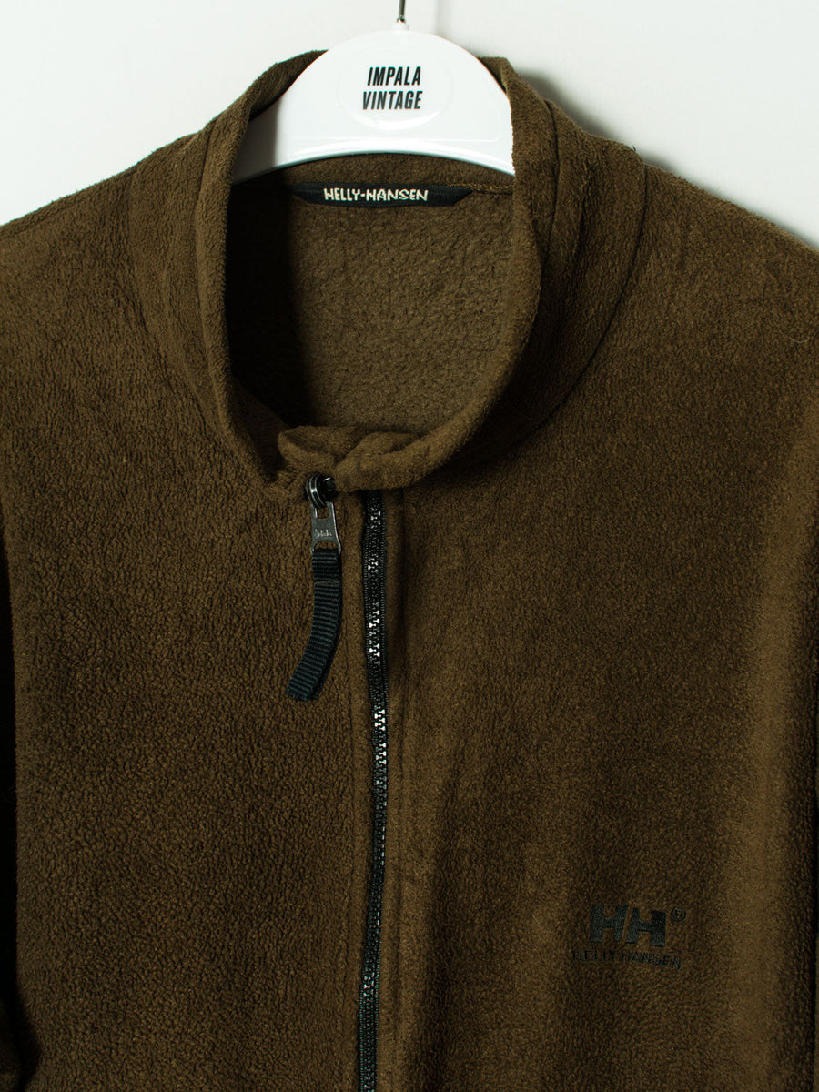 Helly Hansen Brown Zipper Fleece