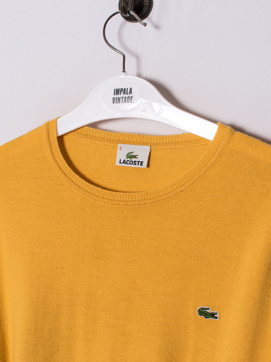 Lacoste Yellow Sweatshirt