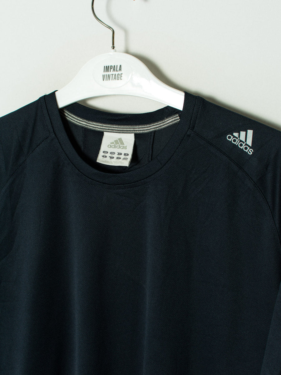 Adidas Navy Blue Climalite Tee