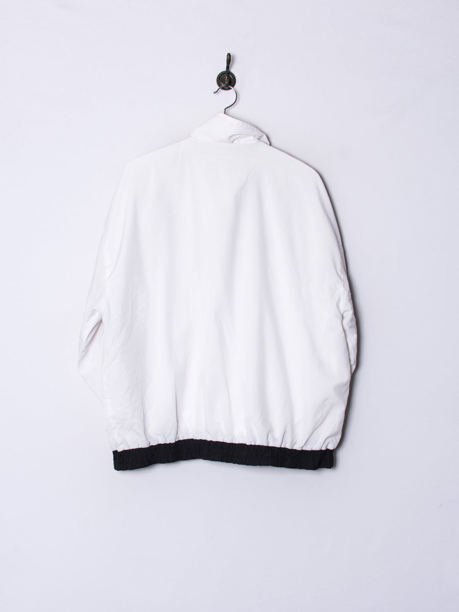 White & Black V Light Track Jacket