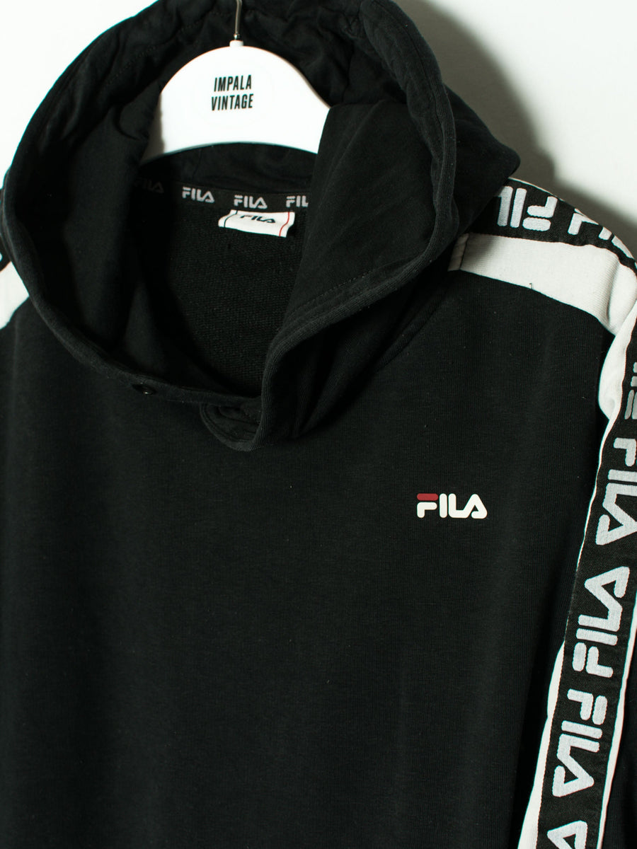 Fila Black Hoodie