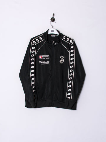 Lotto Black Retro Track Jacket