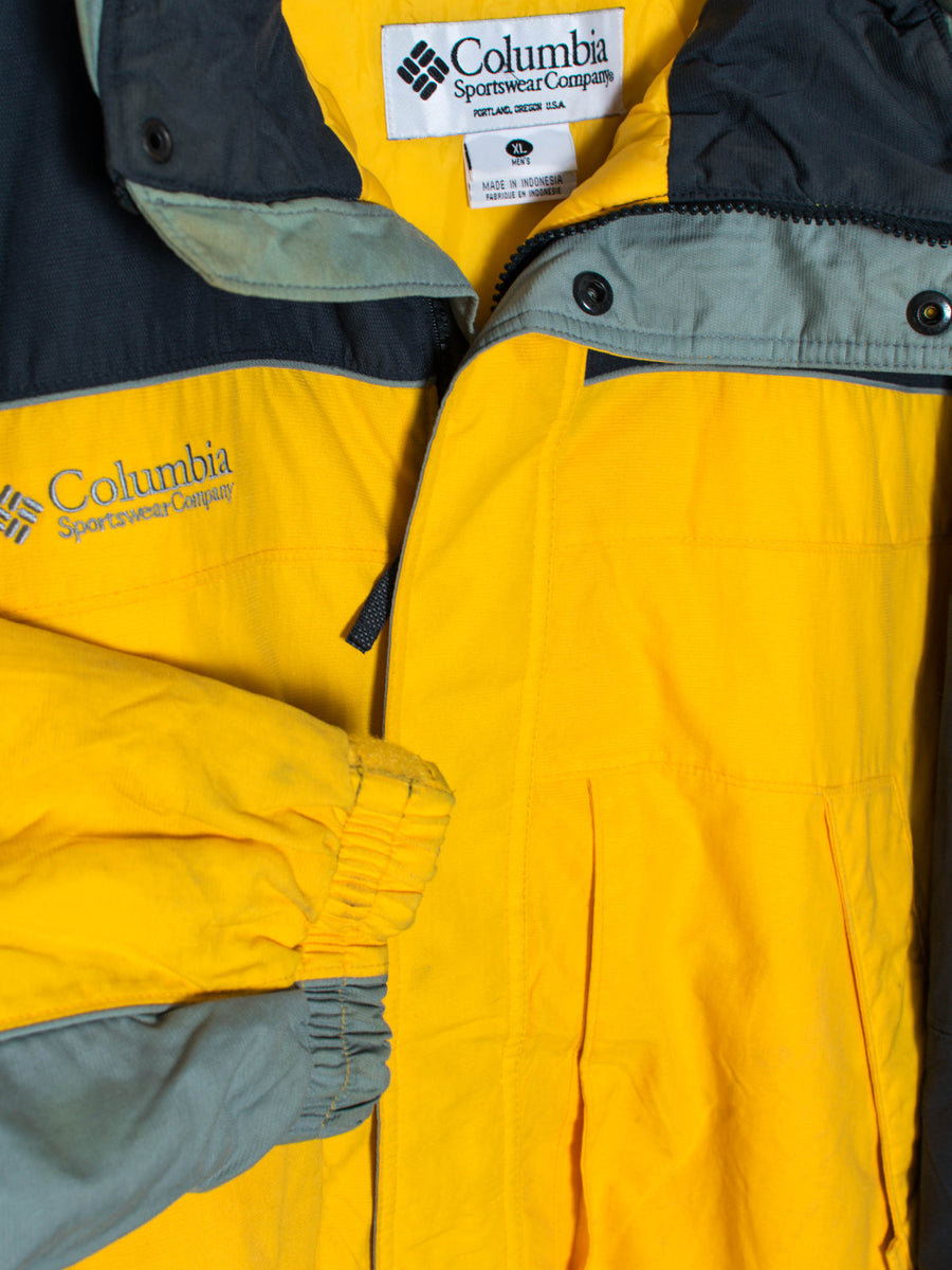 Columbia Yellow & Grey Jacket