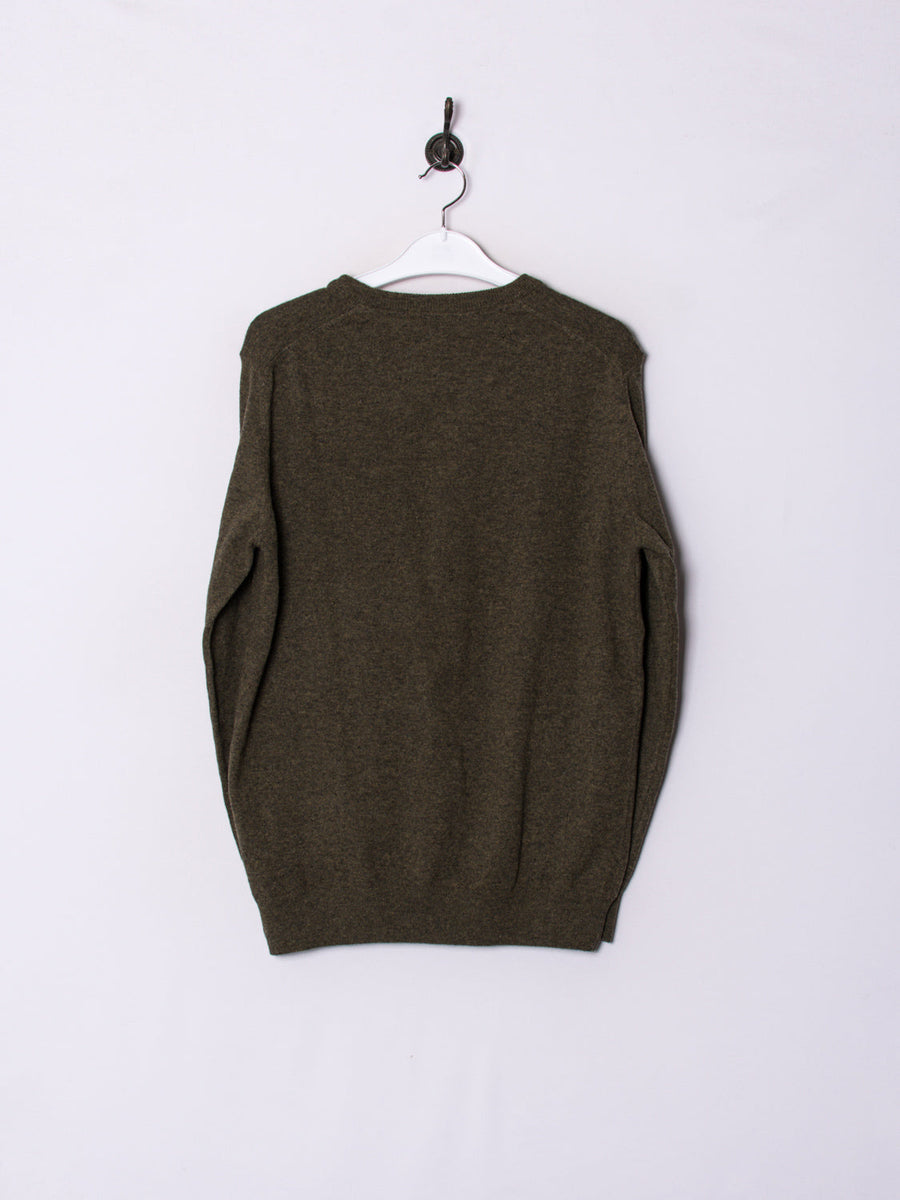 Barbour V-Neck Sweater