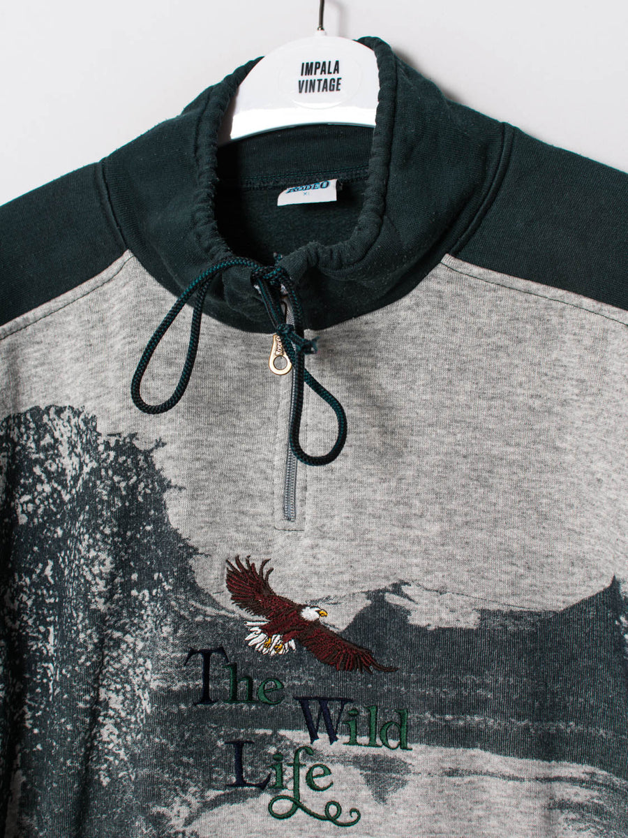 Rodeo Wild 1/3 Zipper Sweatshirt