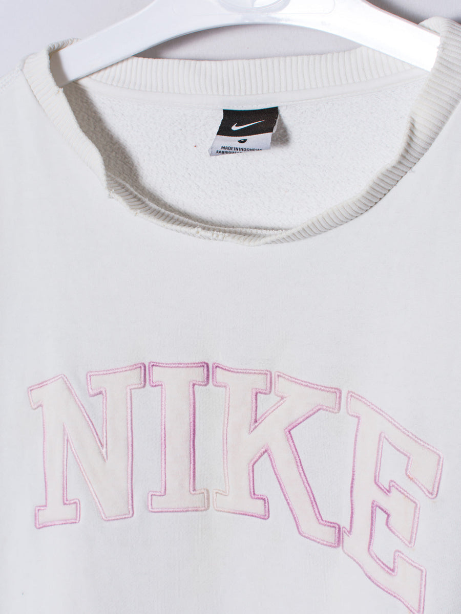 Nike White Retro Sweatshirt