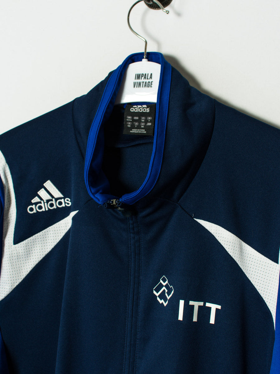 Adidas Navy Blue Track Jacket