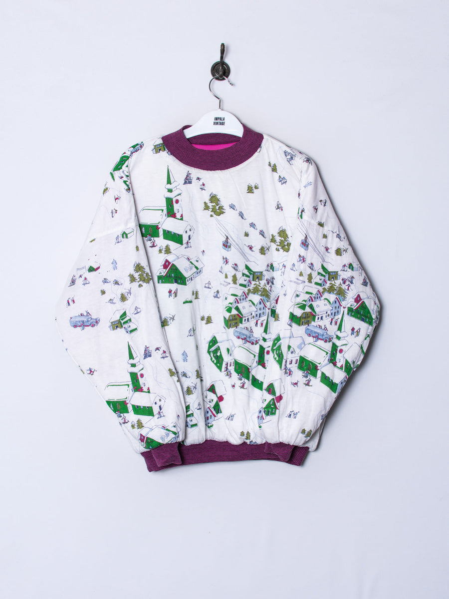 Ski Story Reversible Sweatshirt