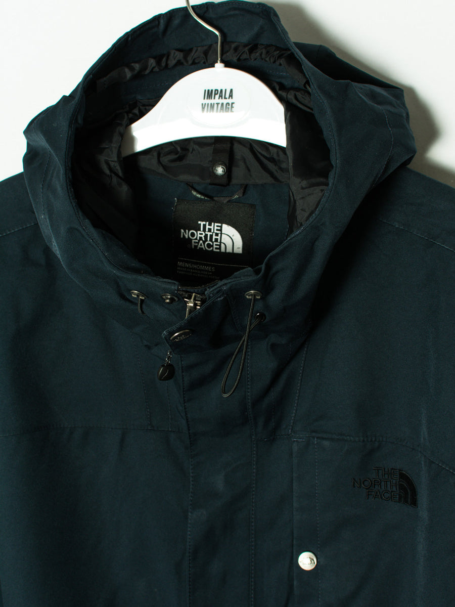 The North Face Navy Blue Gore-Tex Long Jacket