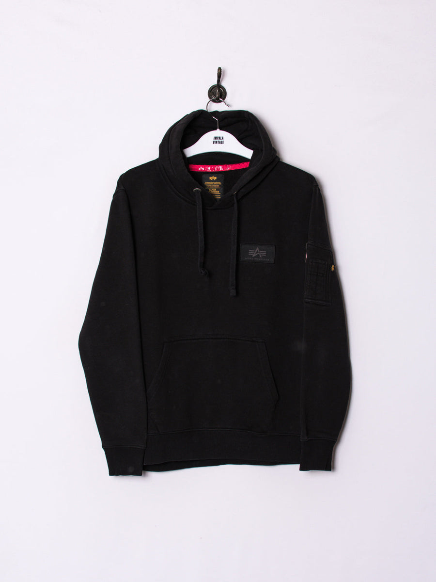 Alpha Industries Black Hoodie