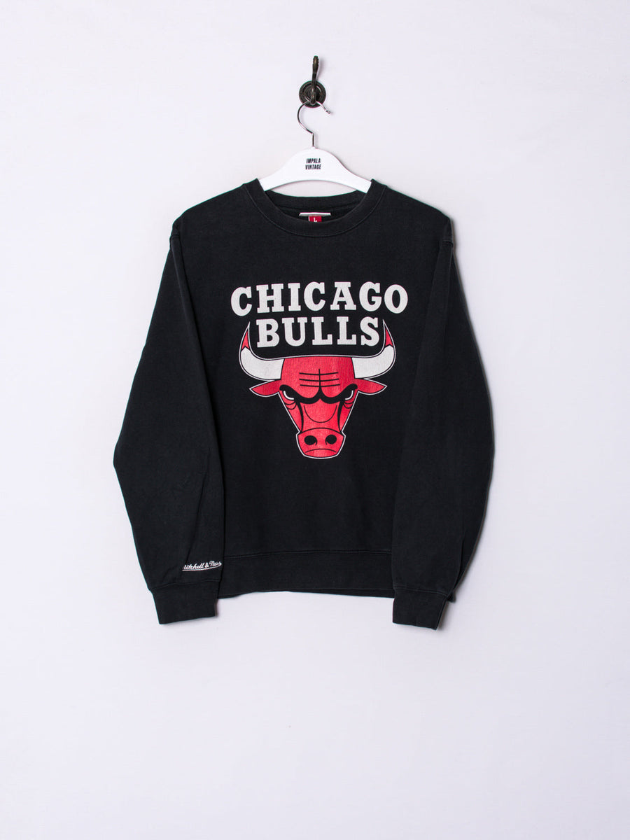 Chicago Bulls Mitchell & Ness Official NBA Black Sweatshirt