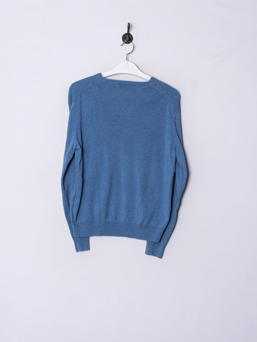 Polo Ralph Lauren V-Neck Light Blue Sweater