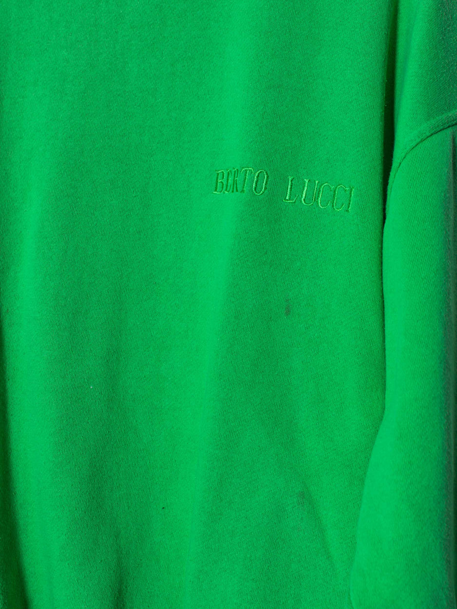 Berto Lucci Green Sweatshirt