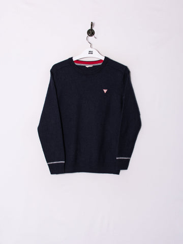 Guess Navy Blue Sweater