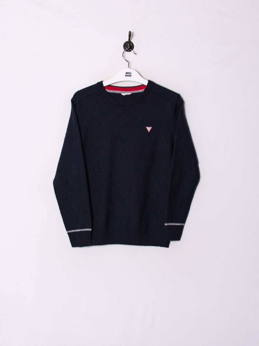 Guess Navy Blue Sweater