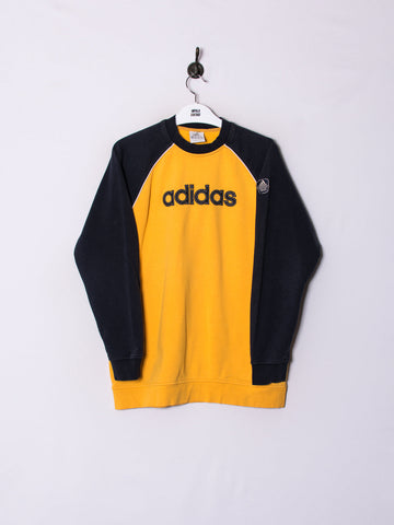 Adidas Yellow & Blue Sweatshirt