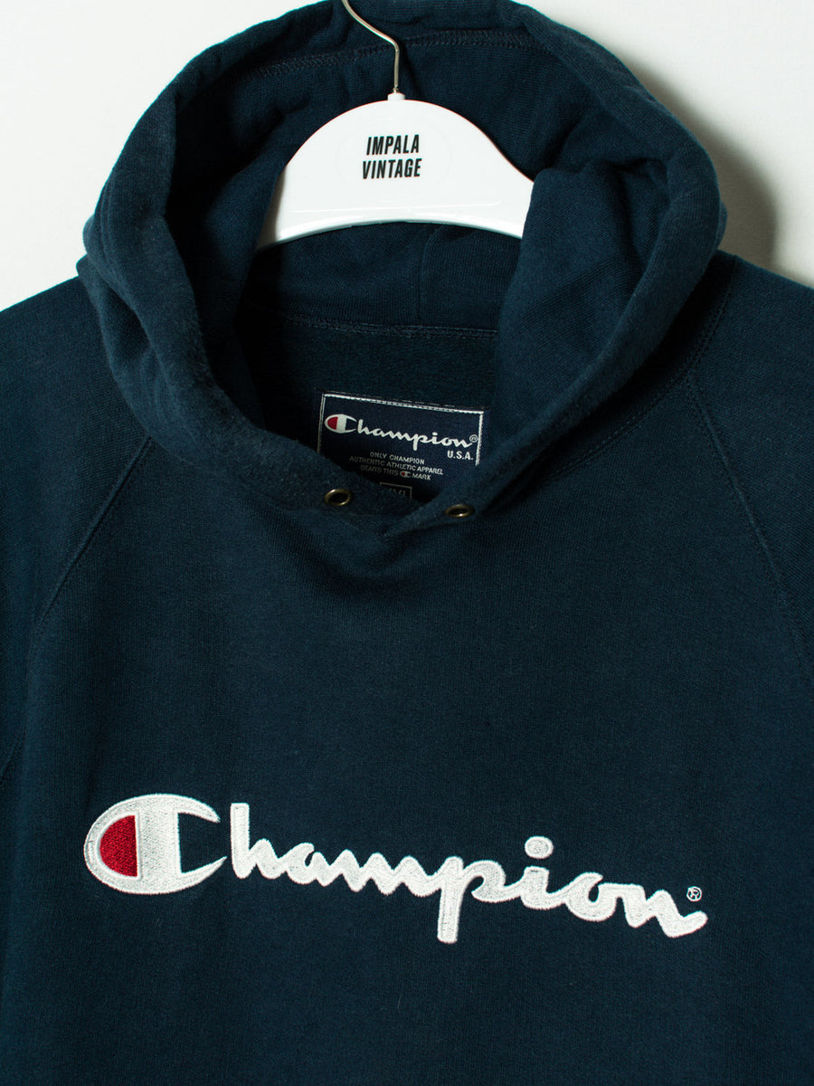 Champion Navy Blue Hoodie