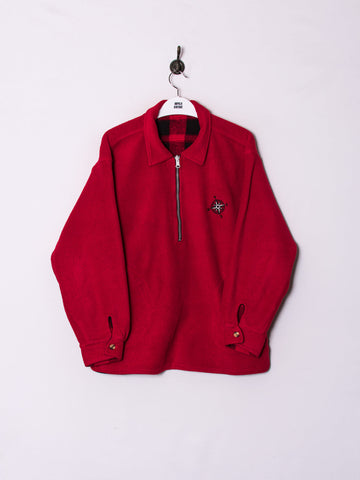 Red Reversible Fleece