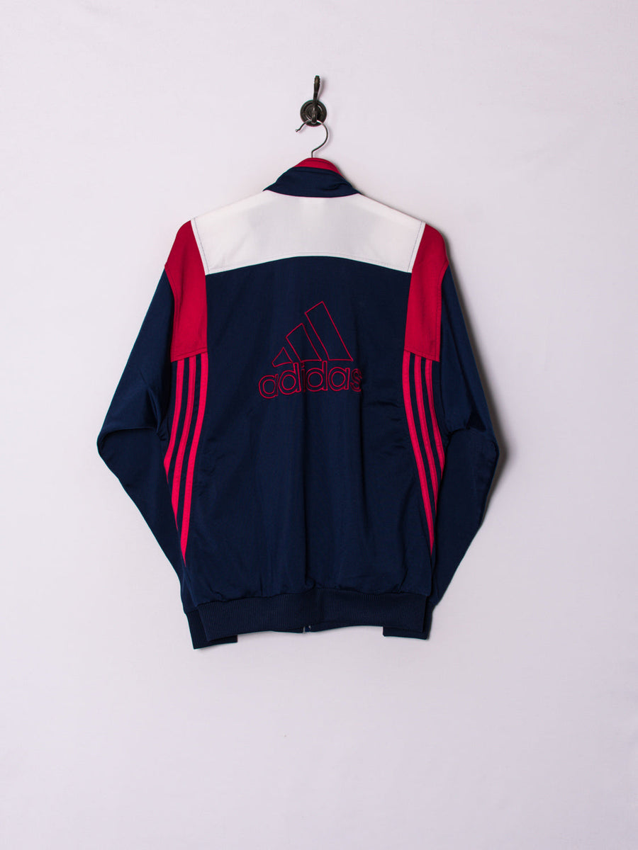 Adidas Navy Blue & White Track Jacket