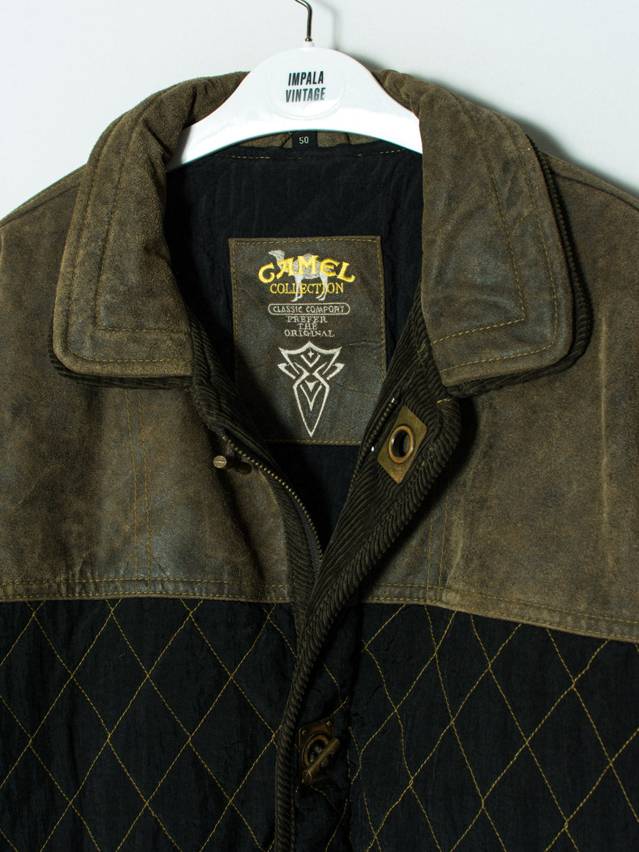 Camel Baumwolle Heavy Jacket