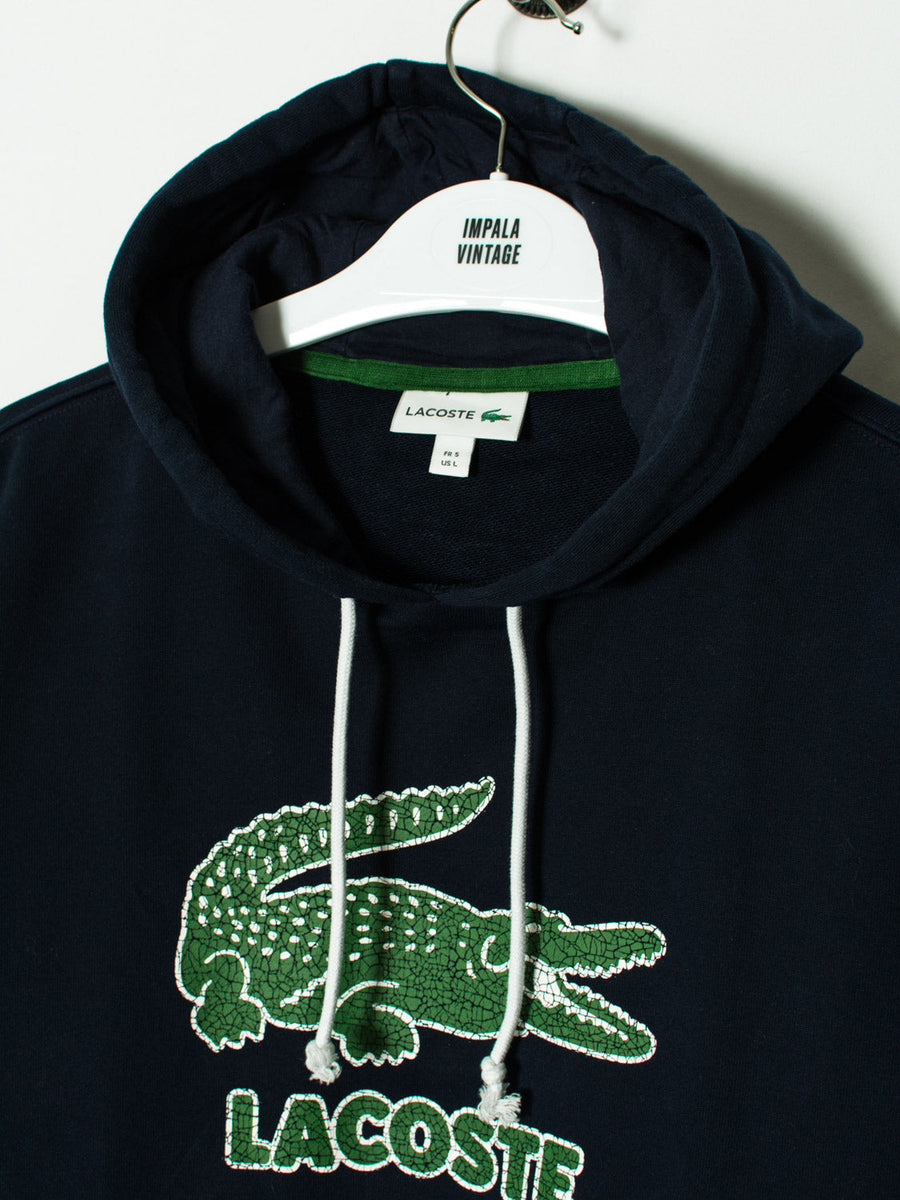 Lacoste Navy Blue Hoodie