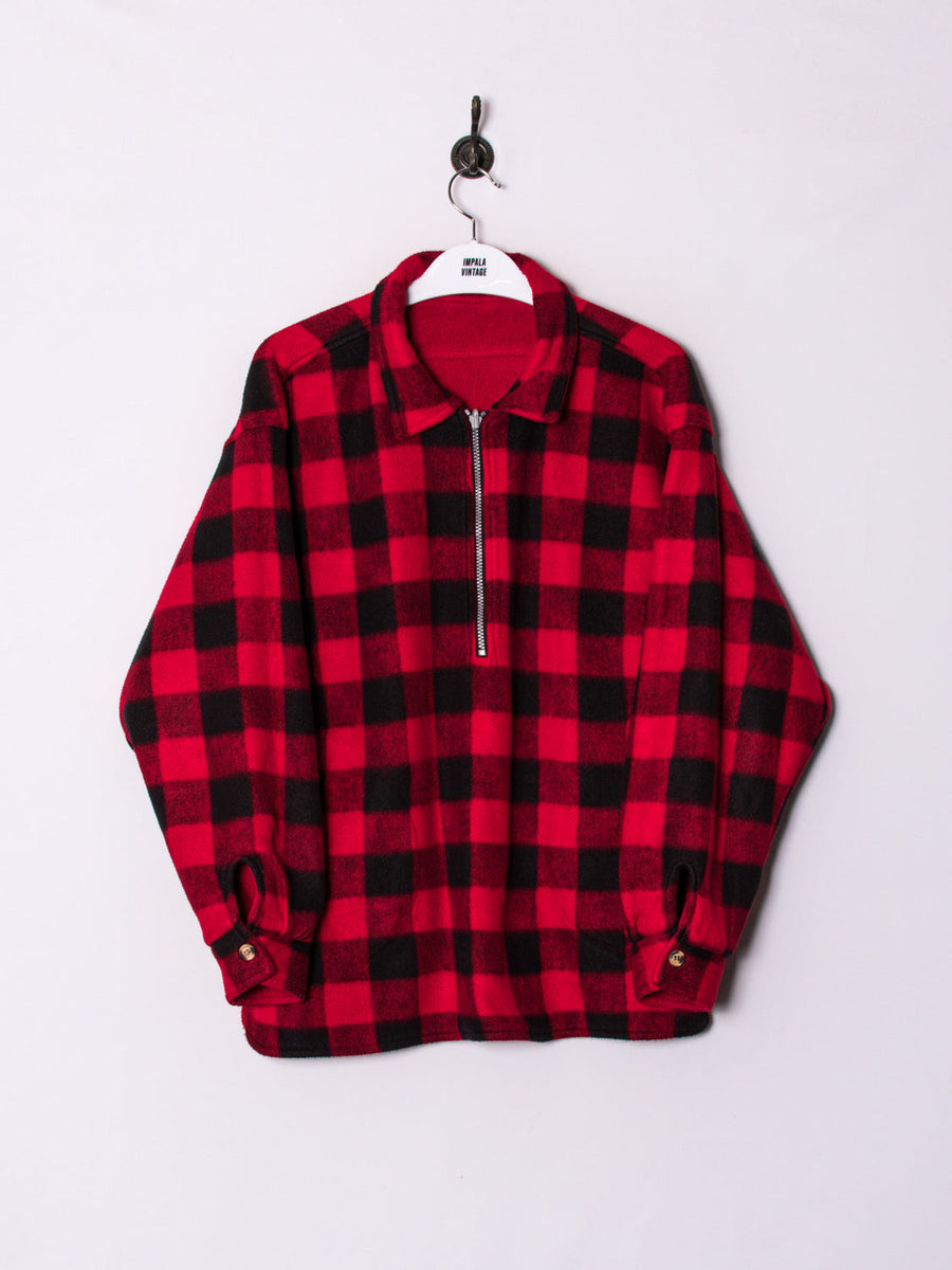 Red Reversible Fleece