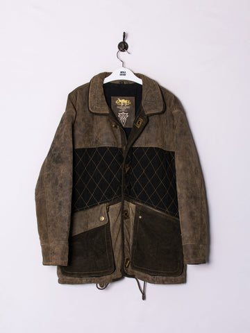 Camel Baumwolle Heavy Jacket