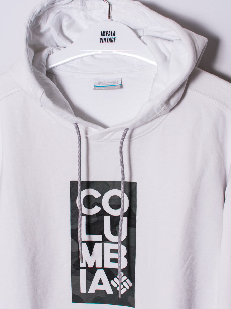 Columbia White Hoodie