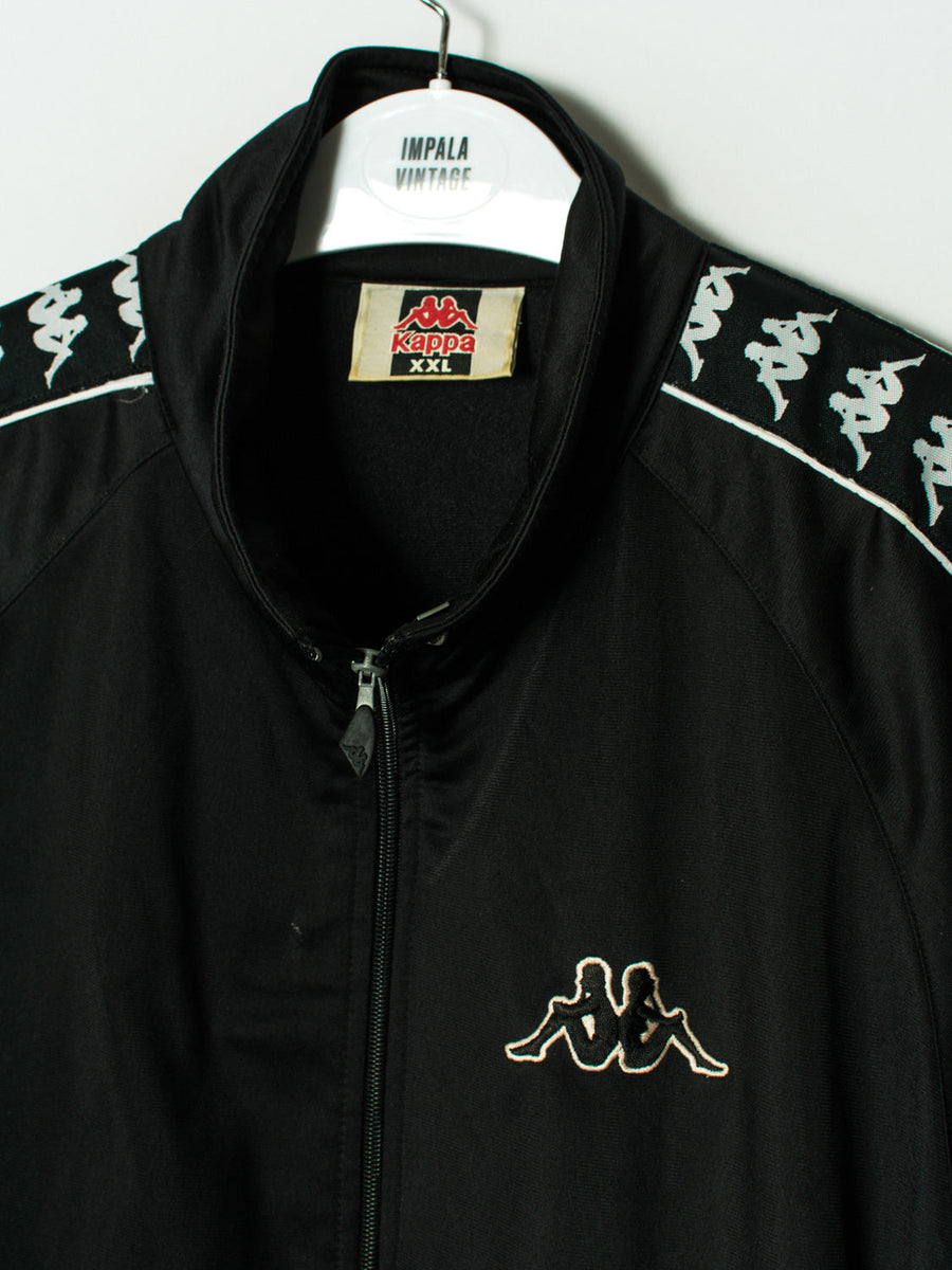 Kappa Black Track Jacket