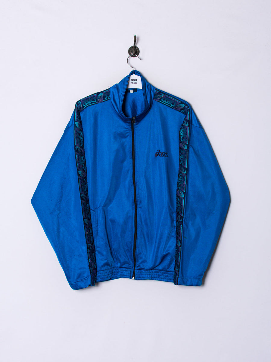 Asics Navy Blue Retro Track Jacket