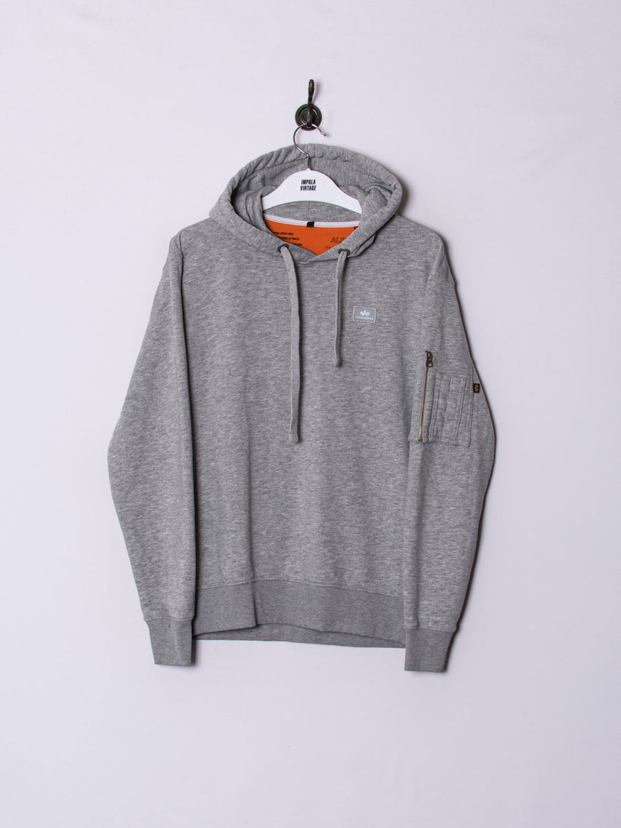 Alpha Industries Grey Hoodie