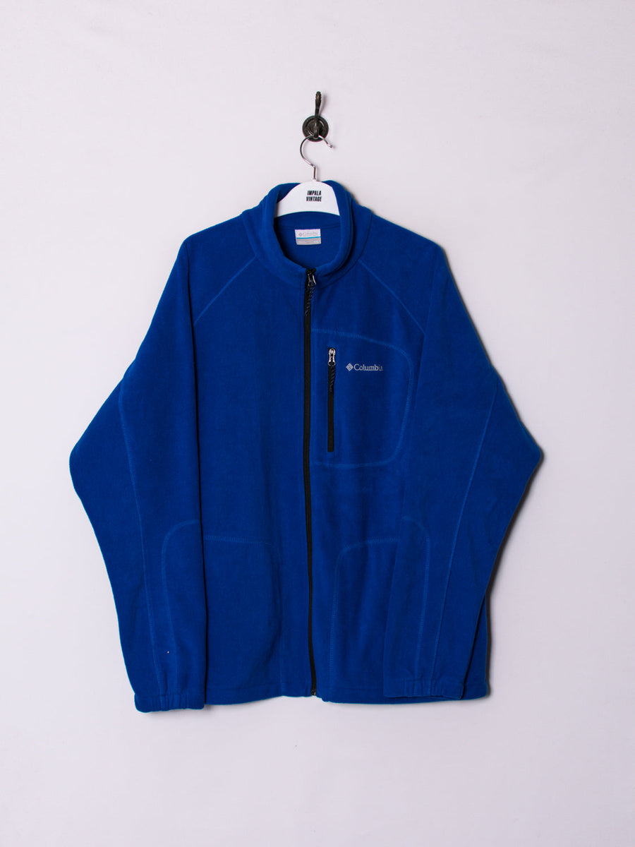 Columbia Blue Zipper Fleece