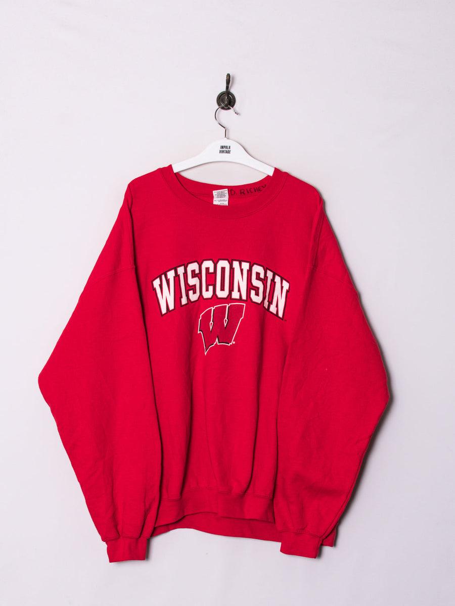 Gildan Wisconsin Retro Sweatshirt