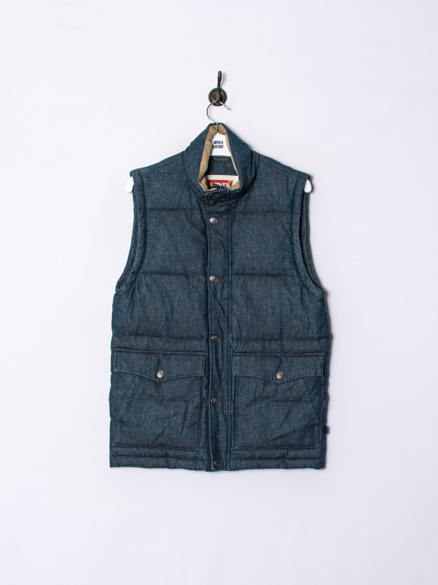 Levi's Denim Heavy Puffer Vest