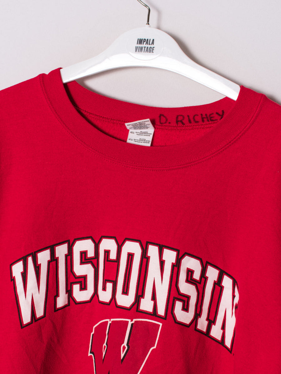 Gildan Wisconsin Retro Sweatshirt