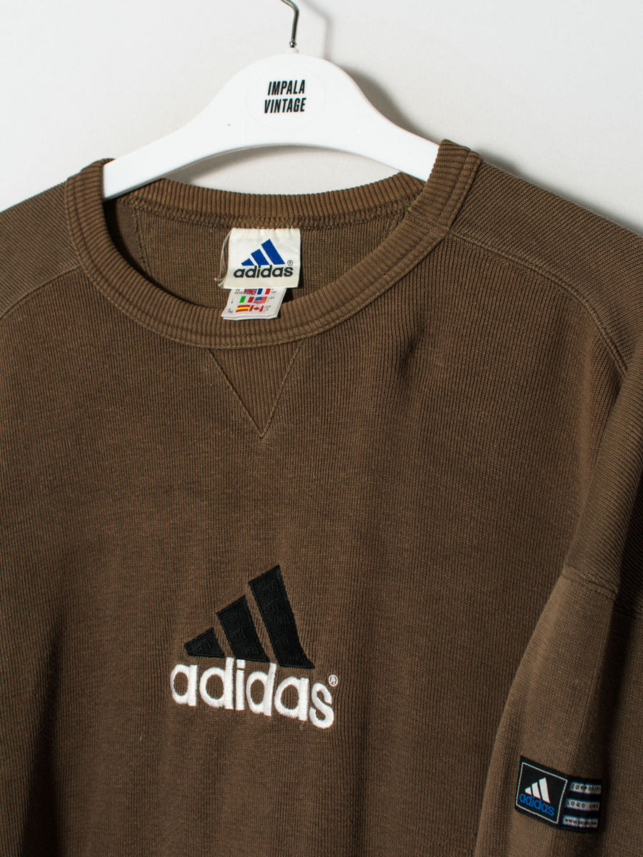 Adidas Brown Sweatshirt