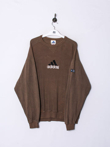 Adidas Brown Sweatshirt