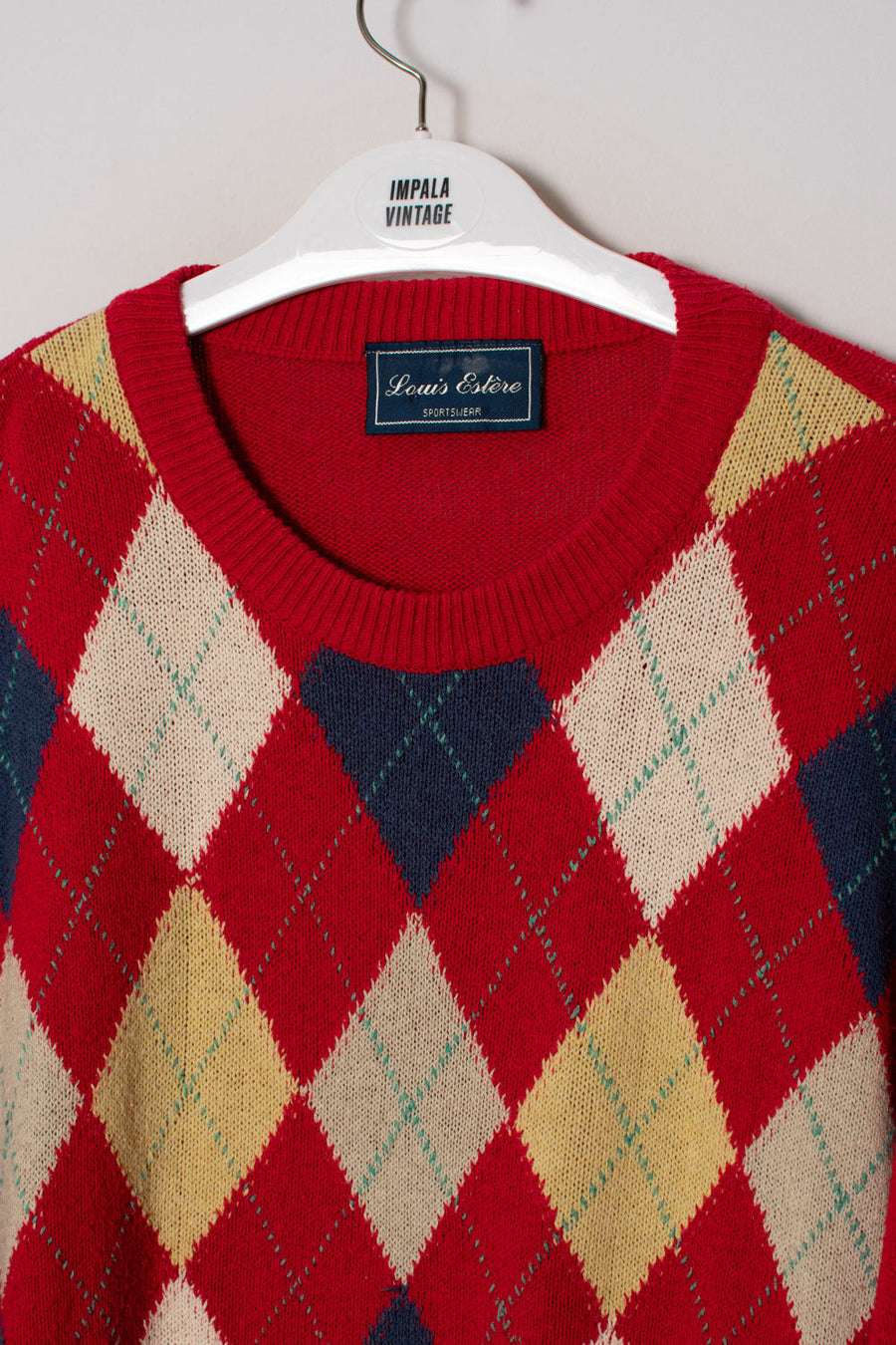 Louis Estere Red Sweater