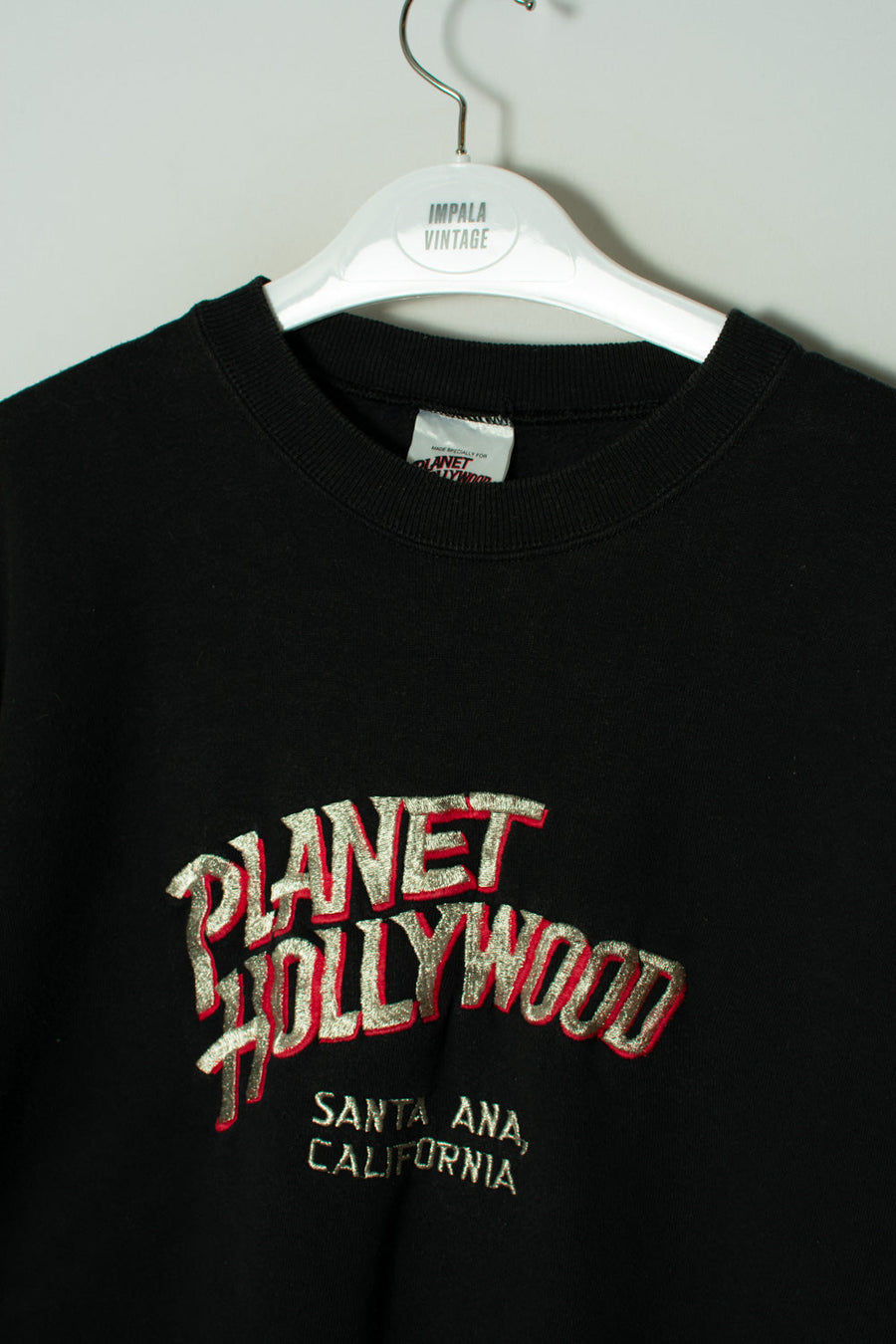 Planet Hoolywood Santa California Black Sweatshirt