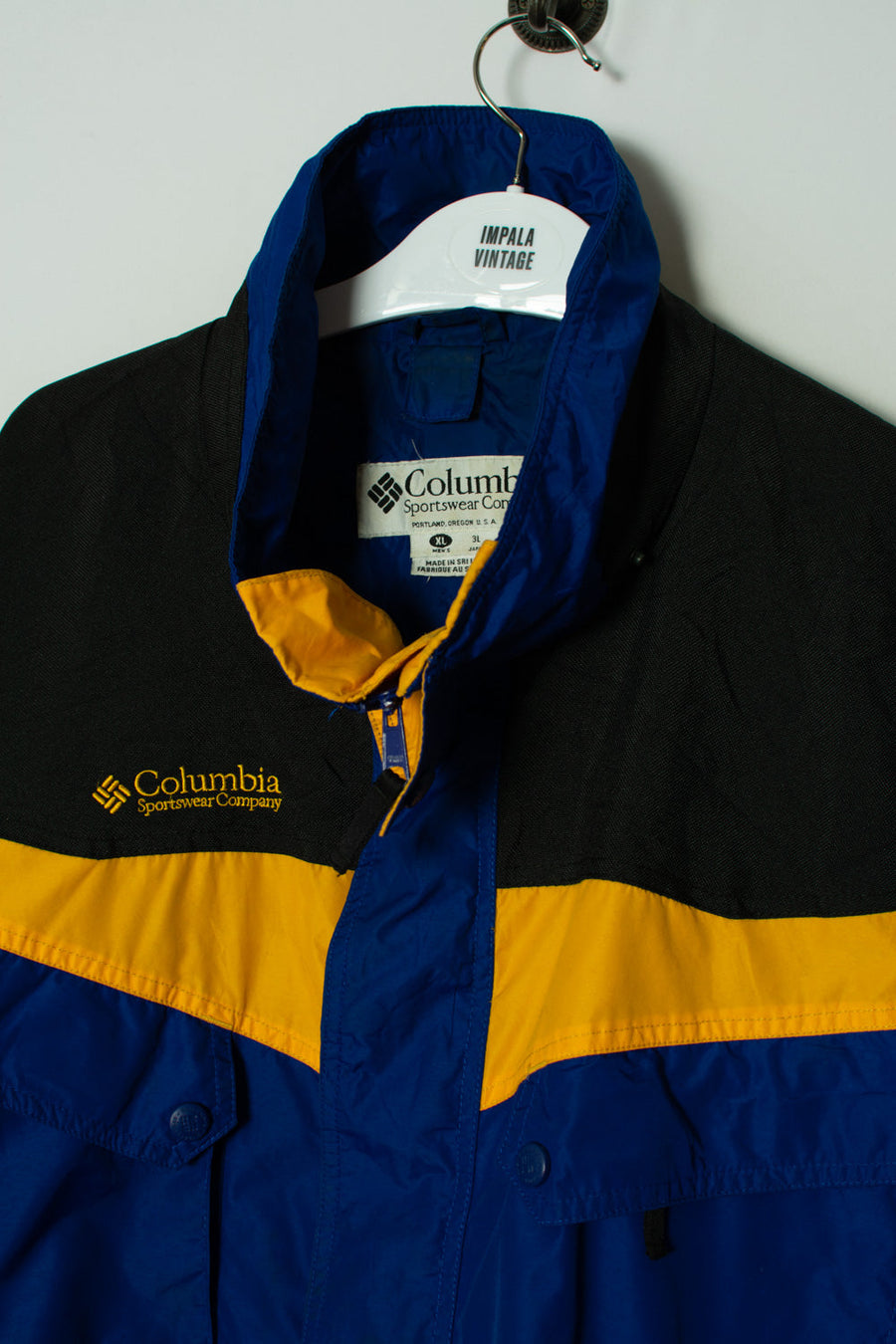 Columbia Boulder Ridge Navy Blue Long Heavy Jacket