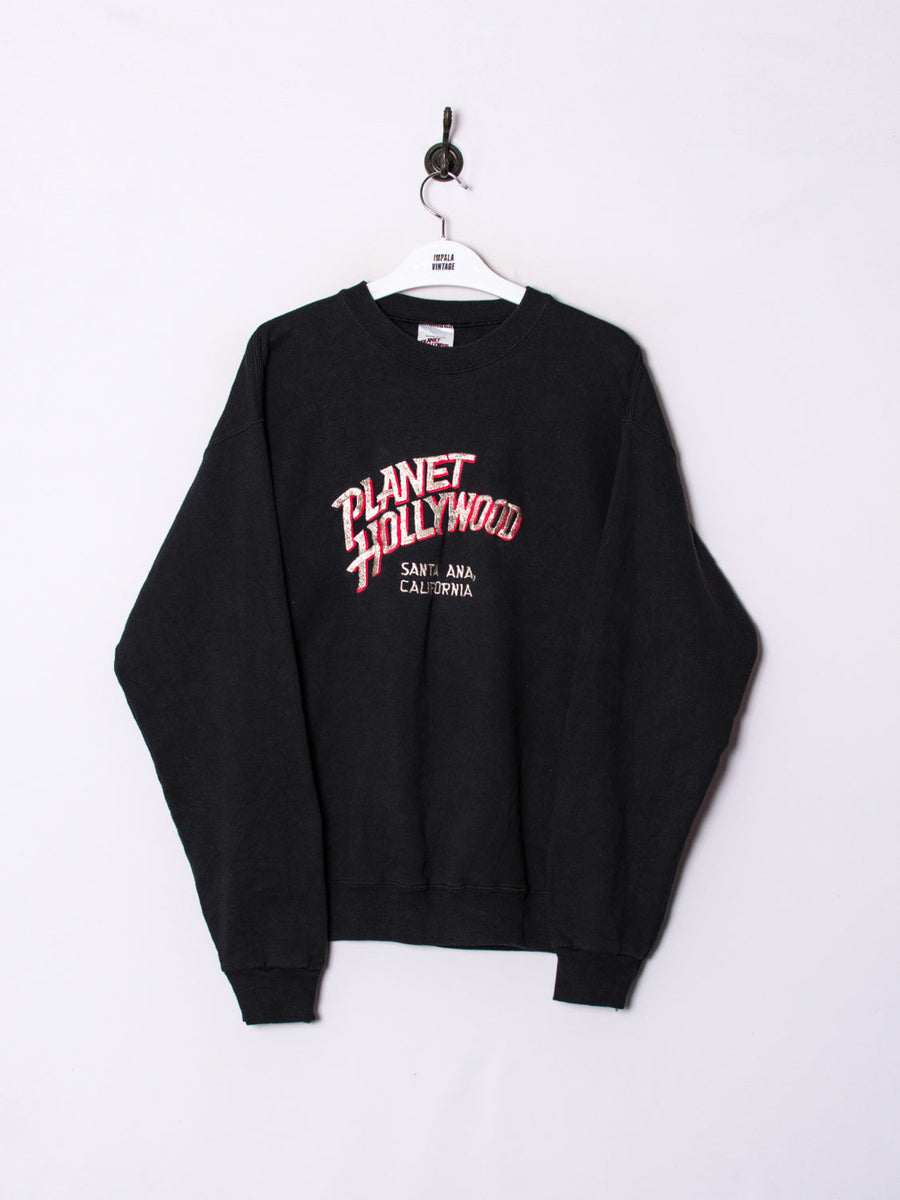 Planet Hoolywood Santa California Black Sweatshirt