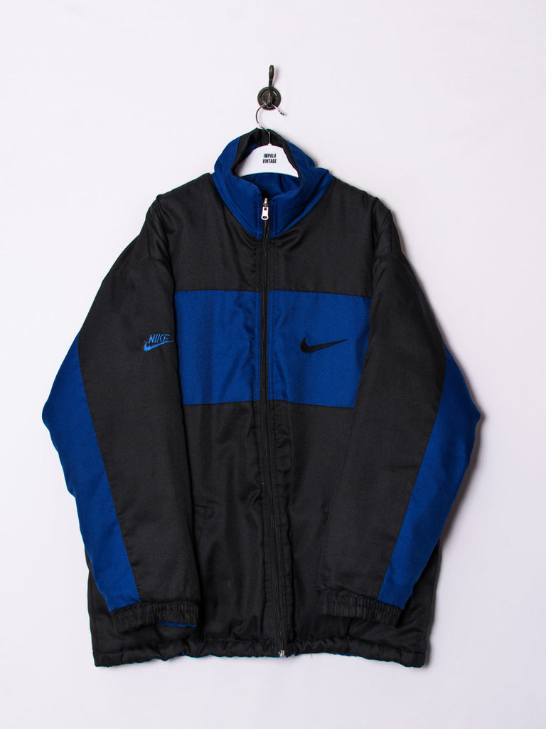 nike blue and black jacket