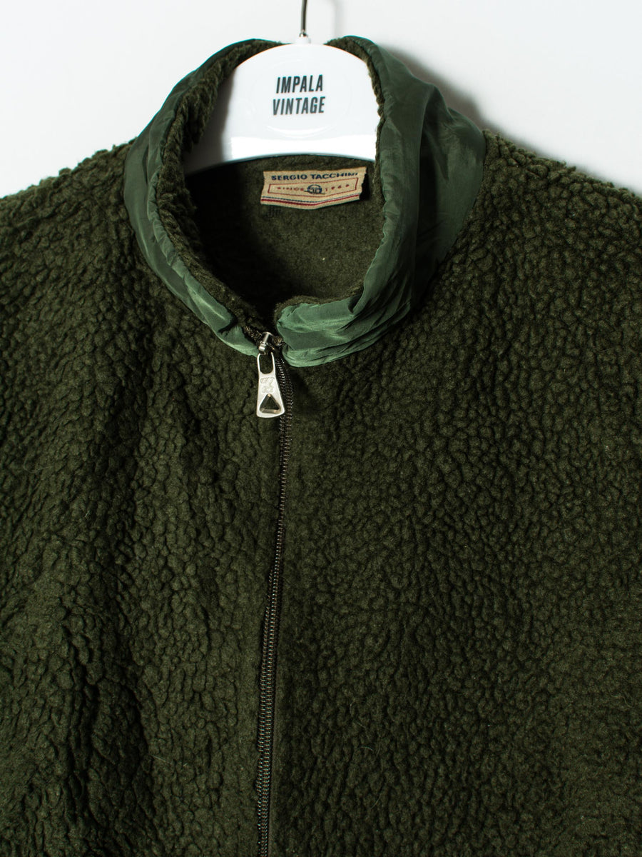 Sergio Tacchini Green Zipper Fleece