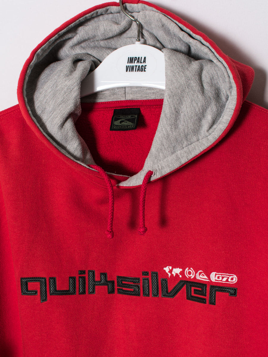 Quicksilver Red Hoodie