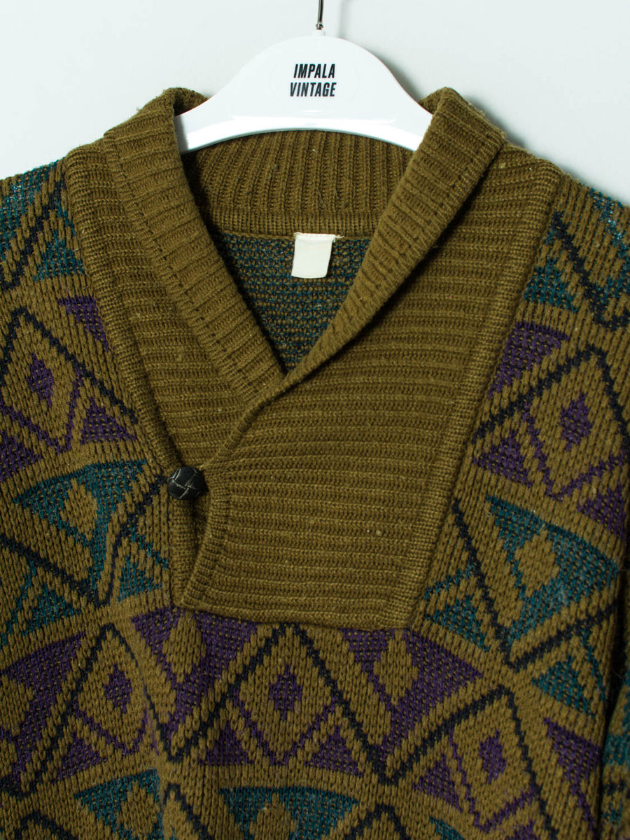 Brown V Sweater