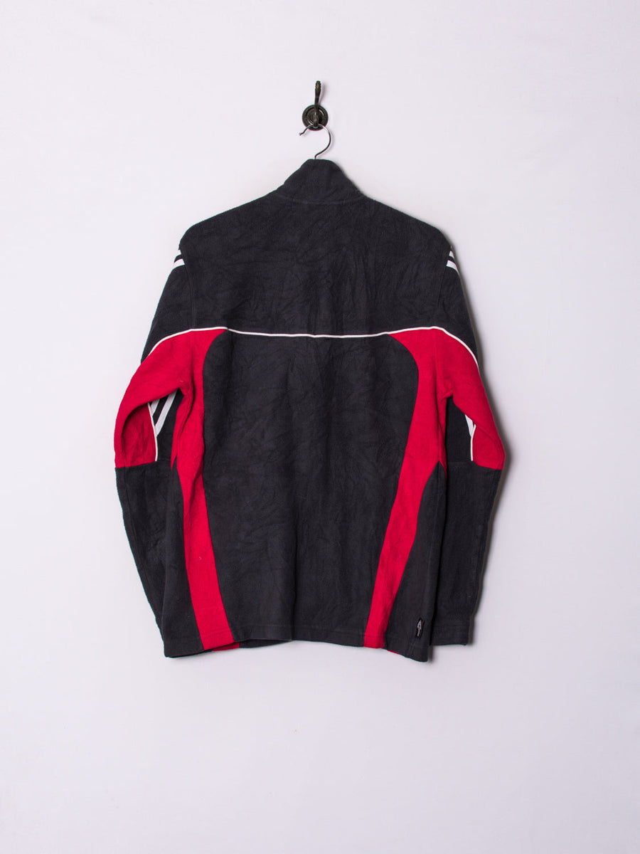 Adidas Grey & Red Fleece