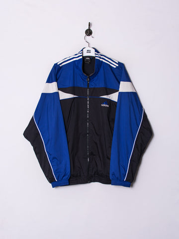 Adidas Navy Blue & Black  Long Jacket