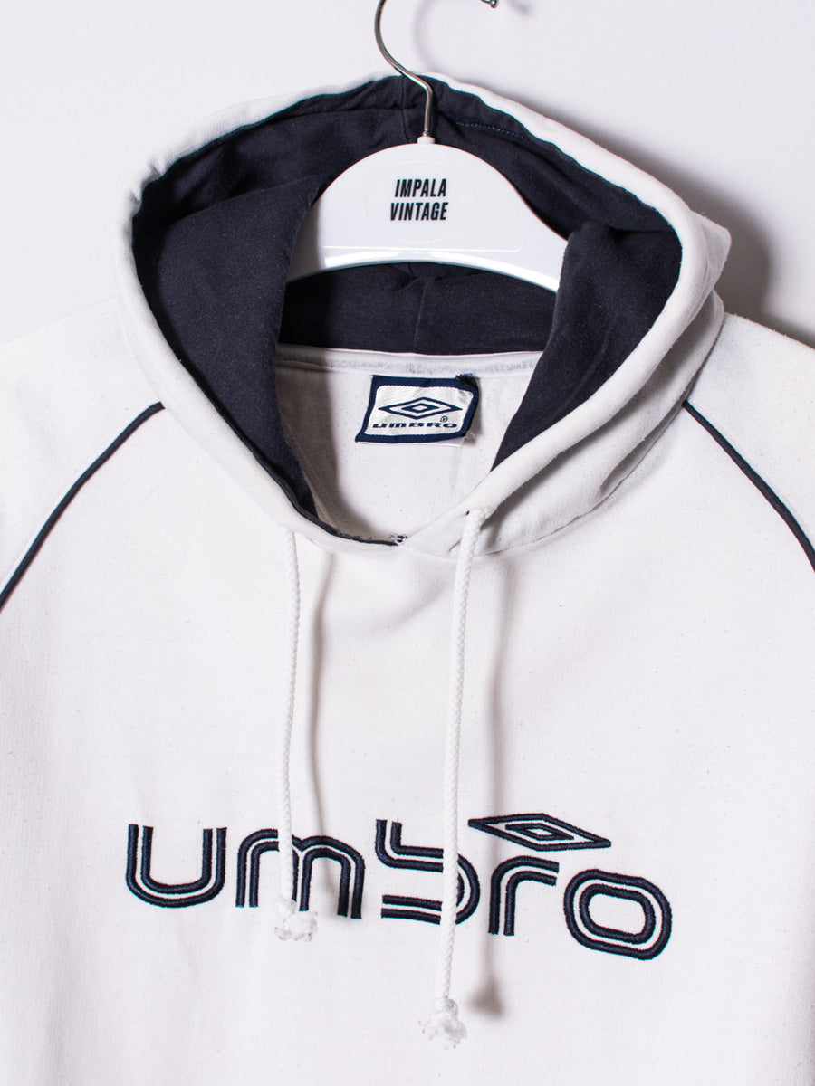 Umbro White Hoodie