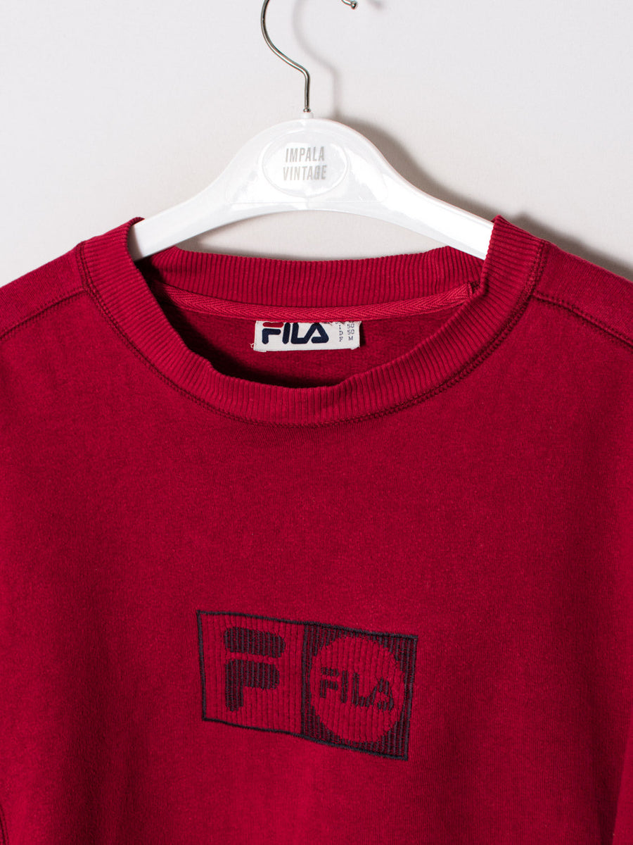 Fila Red Sweatshirt