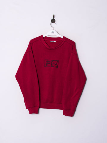 Fila Red Sweatshirt